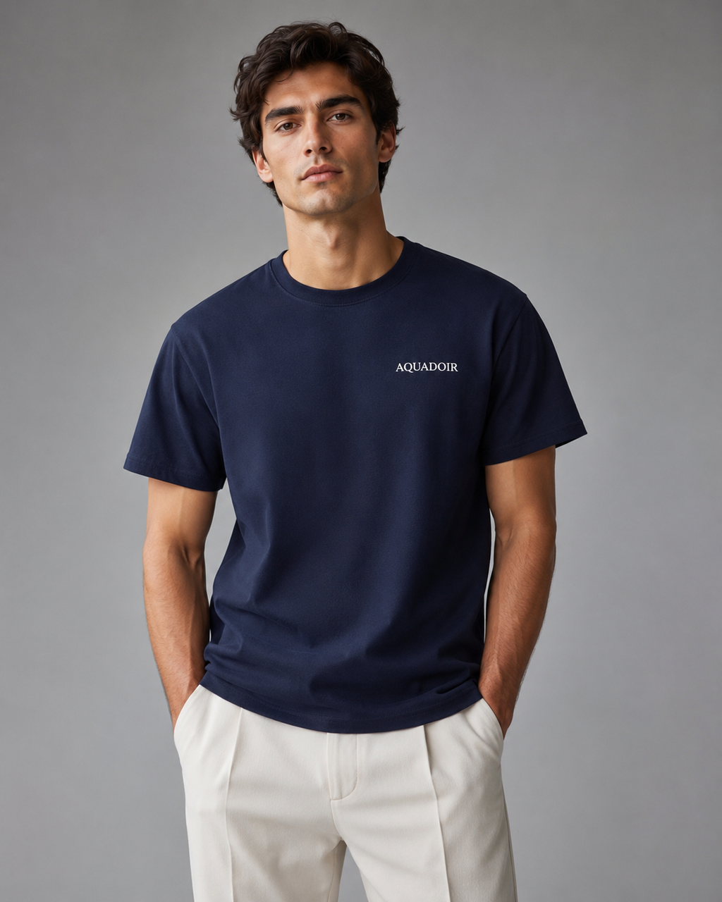 Men’s Refined Classic Tee – Navy