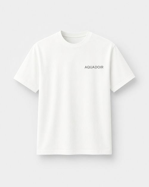 Men’s Minimal Logo Tee – White