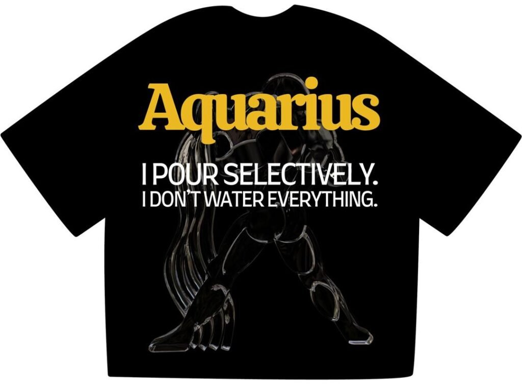 Celestial Aquarius Tee alternate view